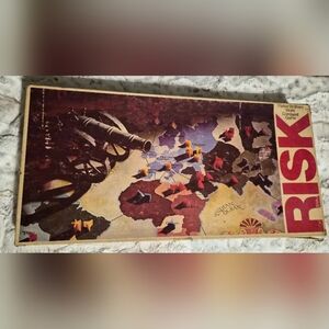 Risk 1975 Antique Board Game Complete